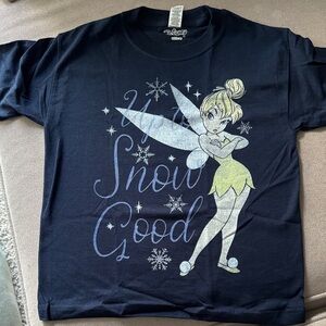 Disney Tinker Bell Black Kids Tee